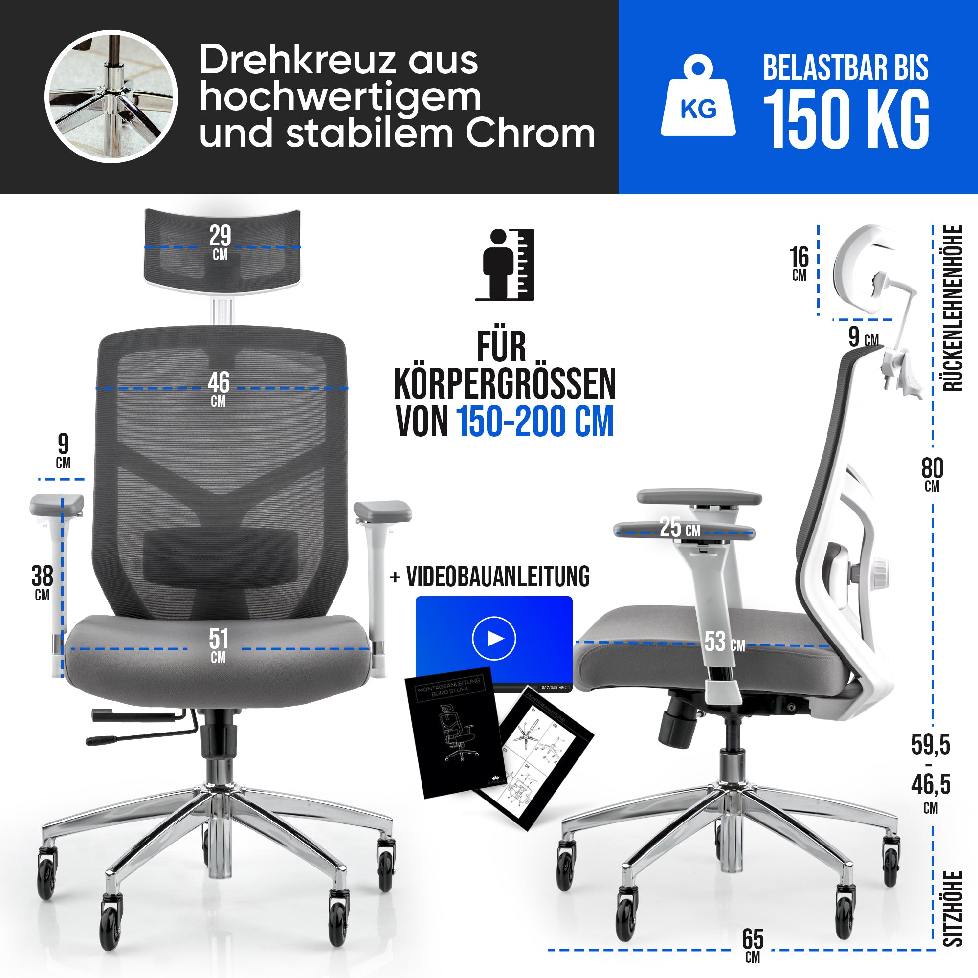 Büro Stuhl Ergonomisch