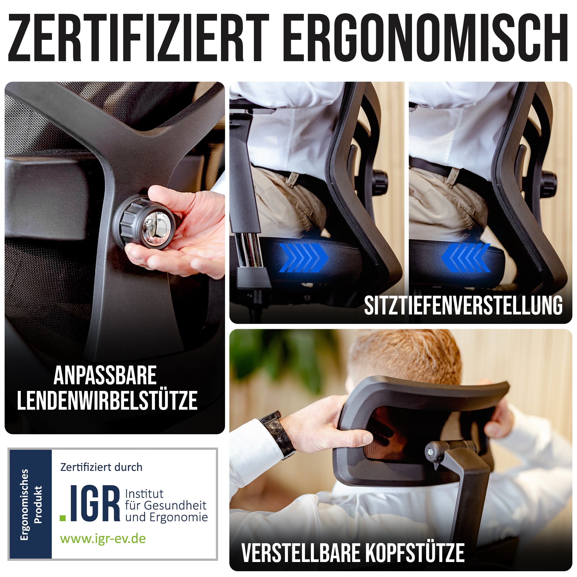 Büro Stuhl Ergonomisch